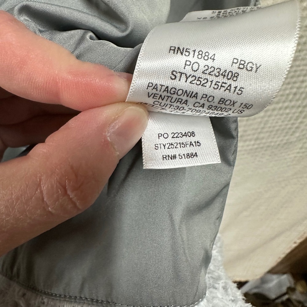 Patagonia Los Gatos Fleece Vest Womens XL Gray Full Zip Soft Warm Fuzzy - Picture 4 of 6